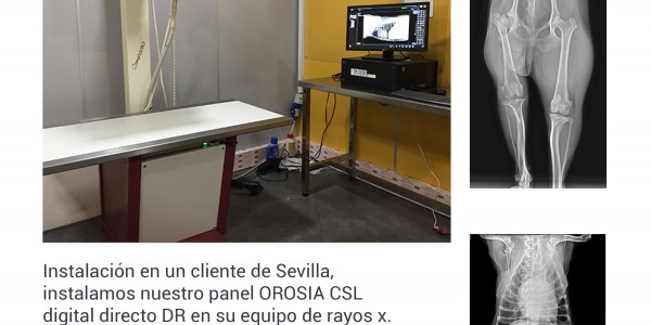 Instalacion equipo panel OROSIA CSL digital directo DR